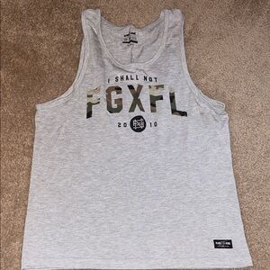 Mens Flag Nor Fail Tank, Size Medium